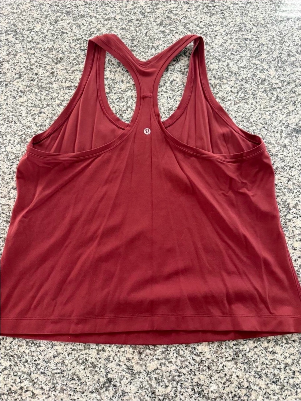 lululemon athletica Racerback Tank Top in Burgundy